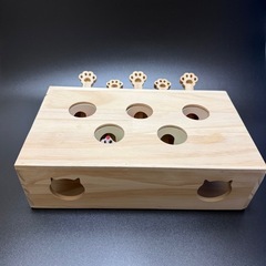 猫　おもちゃ　もぐら叩きの画像