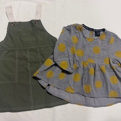 🌈極美品 manina 他　ジャンパースカート　チュニック　95の画像