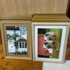 額縁　賞状額　おまけにトロフィー付き
の画像