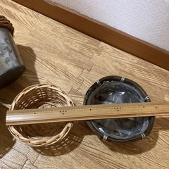 カゴ4個　アレンジ用　小物入れの画像