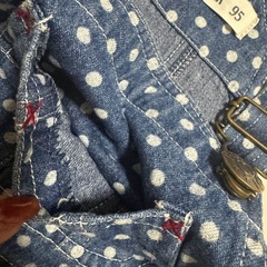 🌈美品　bobson ジャンパースカート　95の画像