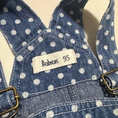 🌈美品　bobson ジャンパースカート　95の画像