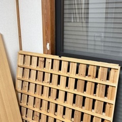 ニトリのベッドフレームの画像