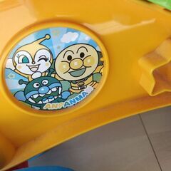 アンパンマン　三輪車　室内用　バギーの画像