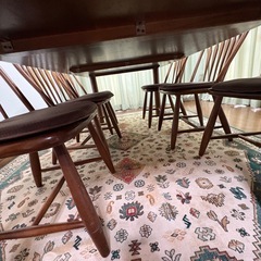 ダイニングテーブル　ダイニングチェア　6脚セットの画像