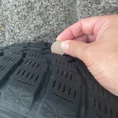 タイヤ、ホイール、スタッドレス4本、プリウスaの画像