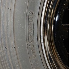 DUNLOP MT2 195R16C 21年製 街乗りのみ ジムニー　タイヤの画像