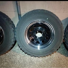 DUNLOP MT2 195R16C 21年製 街乗りのみ ジムニー　タイヤの画像