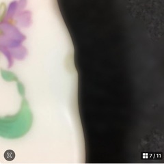 三越　レディースクラブ　花柄　ケーキ皿　中皿　3枚　非売品　ノベルティ　金継ぎの画像