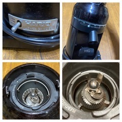 ハリオ V60 コーヒーグラインダー EVCG-8B-J ブラウンの画像