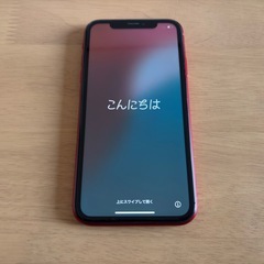 iPhoneXR RED 64GB SIMフリーの画像