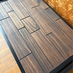 L0612 GRANT センターテーブル アイアンテーブル インダストリアルの画像