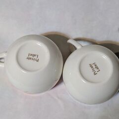 中古プライベートレーベル　Private Label ペアカップ　の画像