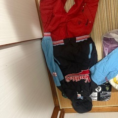 スノーボードウエア上下と上セットの画像