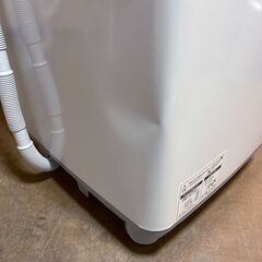 〓〓 売約済〆受付終了 〓〓特価■シャープ 7kg 洗濯機 ES-GE7D-W 穴なし槽 2020年製 SHARP 7キロ 全自動洗濯機 ふろ水ホース付きの画像