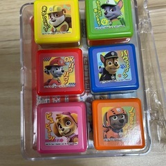 パウパトロール ぬりえ スタンプ　セットの画像