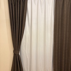 ニトリ カーテンセット210cmの画像