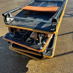 折りたたみ式スチール台車　　中古の画像