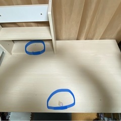 【決まりました】本棚付き木目学習机　の画像