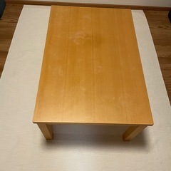 【セット売り】無印良品　ローテーブル&カーペットの画像