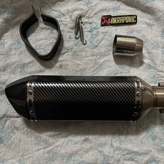 汎用スリップオンマフラーの画像