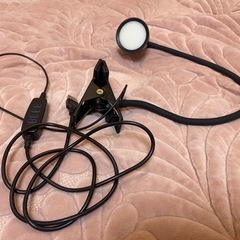 クリップライト LED デスクライト USB給電 調光調色 DESLIGHTの画像