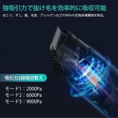 ペット用　バリカン　掃除機付きの画像