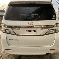 ヴェルファイア 2.4Z プラチナセレクション 4WD 後期/走行18万km/修復歴あり/車検2年付の画像