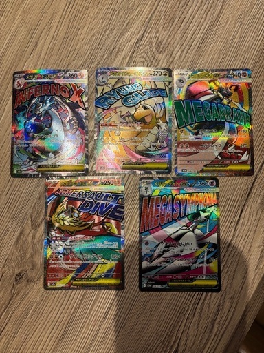 ポケカ　megaドリーム　ＭＡ5種
