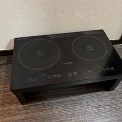 IHクッキングヒーター　2口 の画像