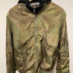 フィールドコア　MA-1　カモフラ　Lサイズの画像