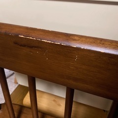 ウッドベンチチェア/ニトリの画像