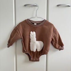 淡色カラー🧡ロンパースと小物セットの画像