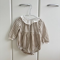 淡色カラー🧡ロンパースと小物セットの画像