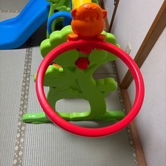 スクランブルスライド＆スイング 滑り台 ブランコ ゴール ジャングルジムの画像