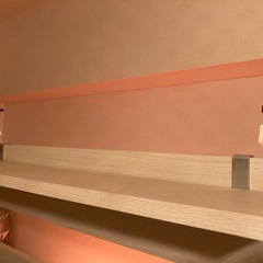 壁面収納　つっぱりラックの画像