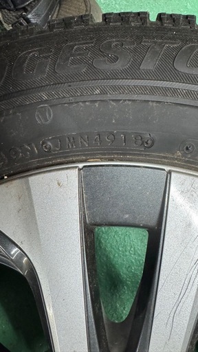 50プリウス純正ホイール　スタッドレス付き　195/65R15