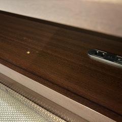 ニトリ　ダブルベッドの画像