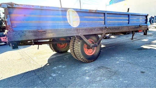 農業用トレーラ  農用運搬車 荷物用トレーラー 
型式不明 270×160cm