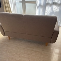 (お取引中)ハイバック2.５人掛けソファーの画像