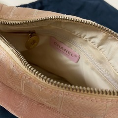 CHANEL ニュートラベルライン・ショルダーバッグ・ピンクの画像