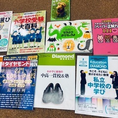 小学校受験大百科　　スクールダイヤモンド　受験本セットの画像