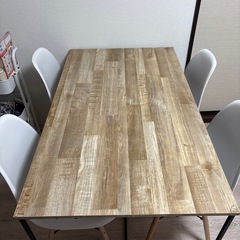 受け渡しの方決まりました！LOWYA　ダイニングテーブルセット19日まで！の画像