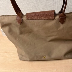 ロンシャン　ベージュ　バッグの画像