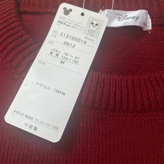 チップ&デール　ボルドー　ニットの画像