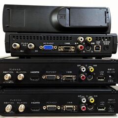 ★地デジ衛星BSデジタルチューナ×３台★モニタでも使えるの画像