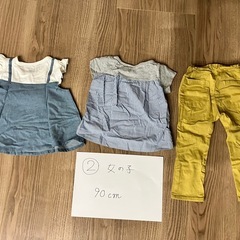 子供服②女の子90㎝の画像