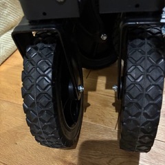 美品　DOD フォールディング　キャリーワゴン　ブラックの画像