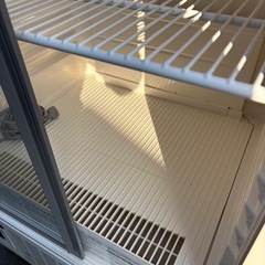 ■中古品 ホシザキ小型冷蔵ショーケース SSB-70D 2021年 700x550ｘ1410ｍｍ 動作問題なし 厨房■の画像