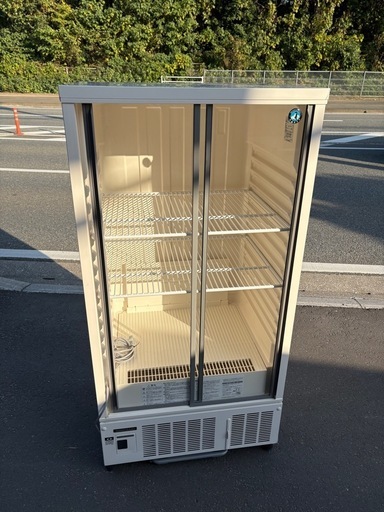 ■中古品 ホシザキ小型冷蔵ショーケース SSB-70D 2021年 700x550ｘ1410ｍｍ 動作問題なし 厨房■